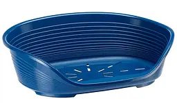 Пластиковий лежак для собак і котів Ferplast Siesta Deluxe 2 синій 49×36×17,5 см 70202914