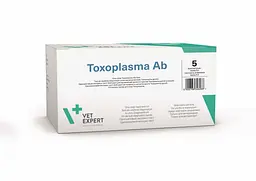 Експрес-тест Vet Expert Toxoplasma Ab - антитіла токсоплазмоз котів 5 шт