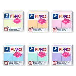 Пластика для біжутерії Soft Ванільна пастельна 57г Fimo