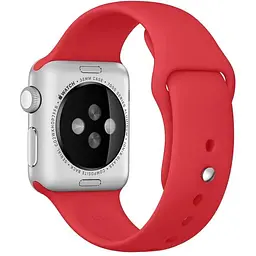 Ремінець DK CDK для Apple Watch 44mm (Series 4 / 5 / 6 / SE1 / SE2) M / L Silicone Sport Band (05531) (red) - мініатюра 3