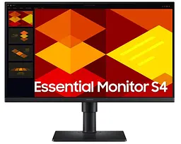 Монiтор Samsung 24" LS24D400G (LS24D400GAIXUA) IPS Black 100Hz - мініатюра 2
