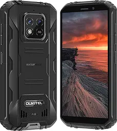 Захищений смартфон Oukitel WP18 Pro 4/64GB АКБ 12 500мАг Black - мініатюра 2