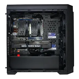 Двопроцесорна робоча станція Power Up #431 Xeon E5 2690 v4 x2/128 GB/SSD 1TB/GeForce RTX 4070 12 Gb - мініатюра 3