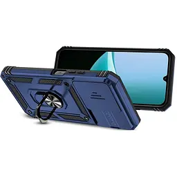 Чохол Ummi Camshield Serge Ring для Xiaomi Redmi 15C (Global) / Poco C85 (Global) Синій / Navy - мініатюра 2
