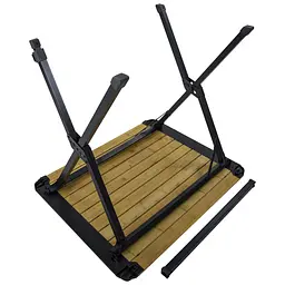 Складний стіл Bo-Camp Maryland M 80x63 cm Bamboo Brown (1404643) - мініатюра 6