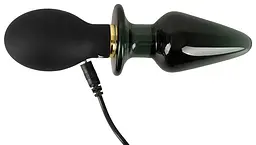 Анальний стимулятор - ANOS Double-Ended Butt Plug With Vibration - мініатюра 7