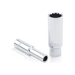 Торцева головка Toptul 1/4" 12-гранна довга 7 мм (BAEF0807)