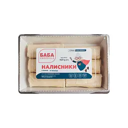 Блинчики ТМ БАБА PEREDALA с маком и вишней