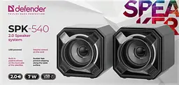Акустична система DEFENDER SPK-540 black - мініатюра 3