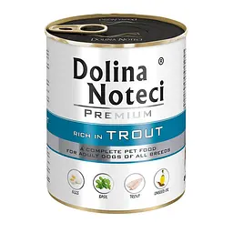 Консерви для собак Dolina Noteci Premium 800г консерва для собак з фореллю