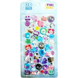 Набір 3D-наліпок Tiki Wiki Crystal Тікі море S2 (25ESE009-08)