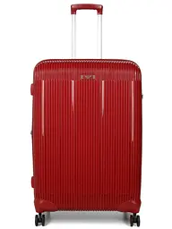 Валіза дорожній Великий (L) Поліпропілен Airtex 637 96 л 75х49х29 Червоний (Red) - мініатюра 2