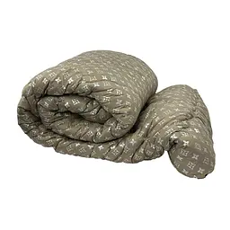 Ковдра євро закрита Arda Ромб 20394 195х215 см бежева - мініатюра 6