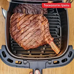 Мультипіч Tefal EasyFry&Grill XXL 1830 Вт чорно-синя (EY801410) - мініатюра 12