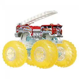 Базова машинка-позашляховик Hot Wheels Monster Trucks Power Smashers 1:64 в асортименті (HYJ19) - мініатюра 4