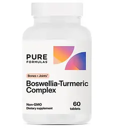 Босвелия Boswellia-Turmeric Complex 60 таблеток Pure Formulas vit0006463
