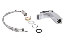 Змішувач для раковини Qtap Swan Cascada, Chrome (k35) QTSWA270CRM45564 - мініатюра 3
