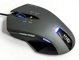 Миша HQ-Tech HQ-MV T5, Gray, USB, LED, 6D, Optical 2400DPI, Box, Gaming