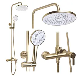 Душова система Rea Ontario brushed gold REA-P9494