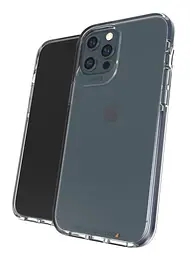 Протиударний прозорий чохол Gear4 Piccadilly D3O для iPhone 12 Pro Max (6.7") Blue + Transparent - мініатюра 3