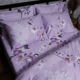 Набір наволочок Moon&Star Satin Elit Floral Mist 50х50 см 2 шт - мініатюра 2