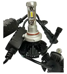 Комплект світлодіодних ламп Guarand 7S HB3 (9005) H10 ZES 5000k 6000Lm 12-24v - мініатюра 7