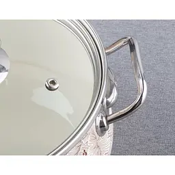 Каструля Gusto Premium Срібні етюди GT-T-116-SE 16 см 2.1 л (117678) - мініатюра 2