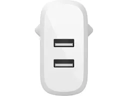 Мережевий зарядний пристрій Belkin Boost Up Charge Dual USB-A Home Charger (WCB002VFWH) - мініатюра 3