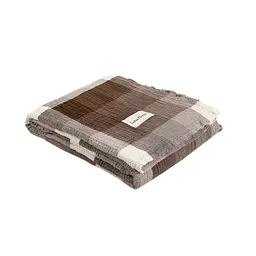 Покривало Lotus Home - Lucca muslin коричневий 200x240 - мініатюра 5