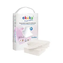 Одноразові пелюшки Sensitive Akuku (A0501)