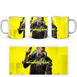Кухоль GeekLand Cyberpunk 2077 Кіберпанк 2077 CY 02.591 330 мл білий - мініатюра 4