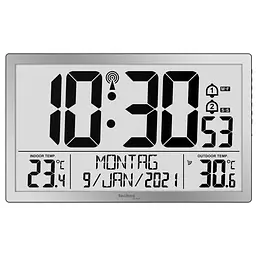 Годинник настінний Technoline WS8113 Silver (WS8113) - мініатюра 2