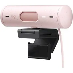 Веб-камера Logitech BRIO 500 Rose (960-001421) [75520] - мініатюра 3