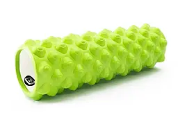 Масажний ролик EasyFit Grid Roller Extreme 45 см Салатовий