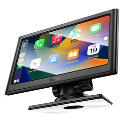Монітор для авто HOCO HU2 Imogen 7-inch car wireless portable screen Black (6942007623681) - мініатюра 4