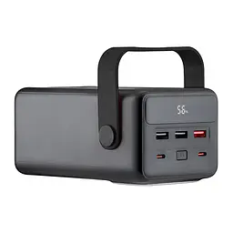 Power Bank Hoco J110 Powerful 22.5W fully compatible power bank 60000mAh Black - мініатюра 3