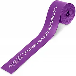 Стрічка компресійна для флосингу 4FIZJO Floss Band 207 x 5 x 0.1 см Violet (P-5905973405201)