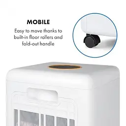 Мобільний кондиціонер вентилятор Klarstein Maxflow Smart 4-в-1 (10036091) - мініатюра 7