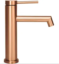 Змішувач для умивальника Rea Foss низький brushed copper REA-B2085 - мініатюра 3