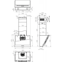 Витяжка похила Gorenje WHI6SYW - мініатюра 10