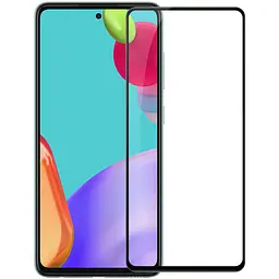 Захисне скло Nillkin (CP+PRO) для Samsung Galaxy A52 4G / A52 5G / A52s Чорний - мініатюра 2