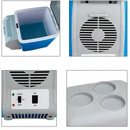 Портативний автохолодильник від прикурювача 12V Portable Fridge Freezer на 7.5 л - мініатюра 3
