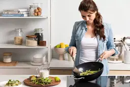 Вок KitchenAid FHA 30 см з керамічним покриттям (CC005696-001) - мініатюра 5