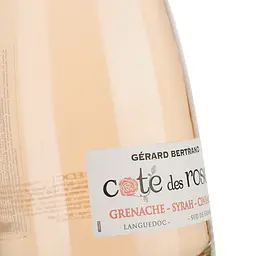 Вино Gerard Bertrand Cote des Roses Rose, рожеве, сухе, 0,75 л - мініатюра 3