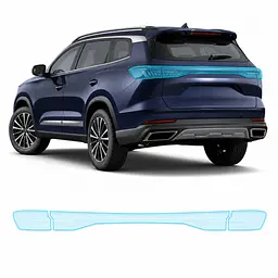Антигравійна захисна бронеплівка за лекалами для Chery Tiggo 8 Pro I facelift 2023- задні ліхтарі стопи