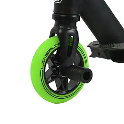 Самокат трюковий Best Scooter 50х10х82 см Чорно-зелений 000231689 - мініатюра 5