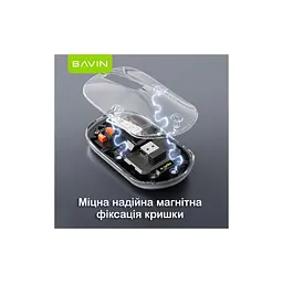 Мишка BAVIN G-K-993 Wireless/Bluetooth Black (G-K-993-BK) - мініатюра 8