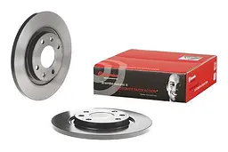 Диск гальмівний передній невентильований Citroen Berlingo, C3 I-II 96-25р Brembo (08.7238.11)