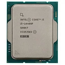 Процесор Intel Core i5 14400F (CM8071505093011) (Socket 1700, 16T, 4.7 ГГц, Tray)