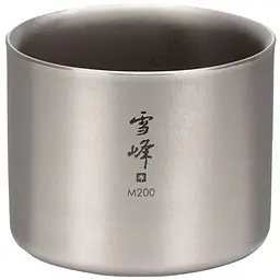 Кружка Snow Peak TW-128 Ti-Double M200 Stacking Mug 200 мл